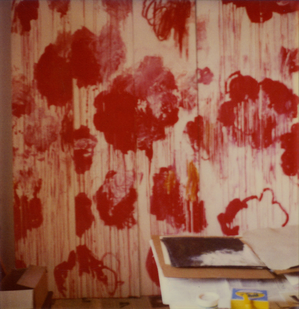 Cy Twombly, Unfinished Painting, Gaeta, 2006.