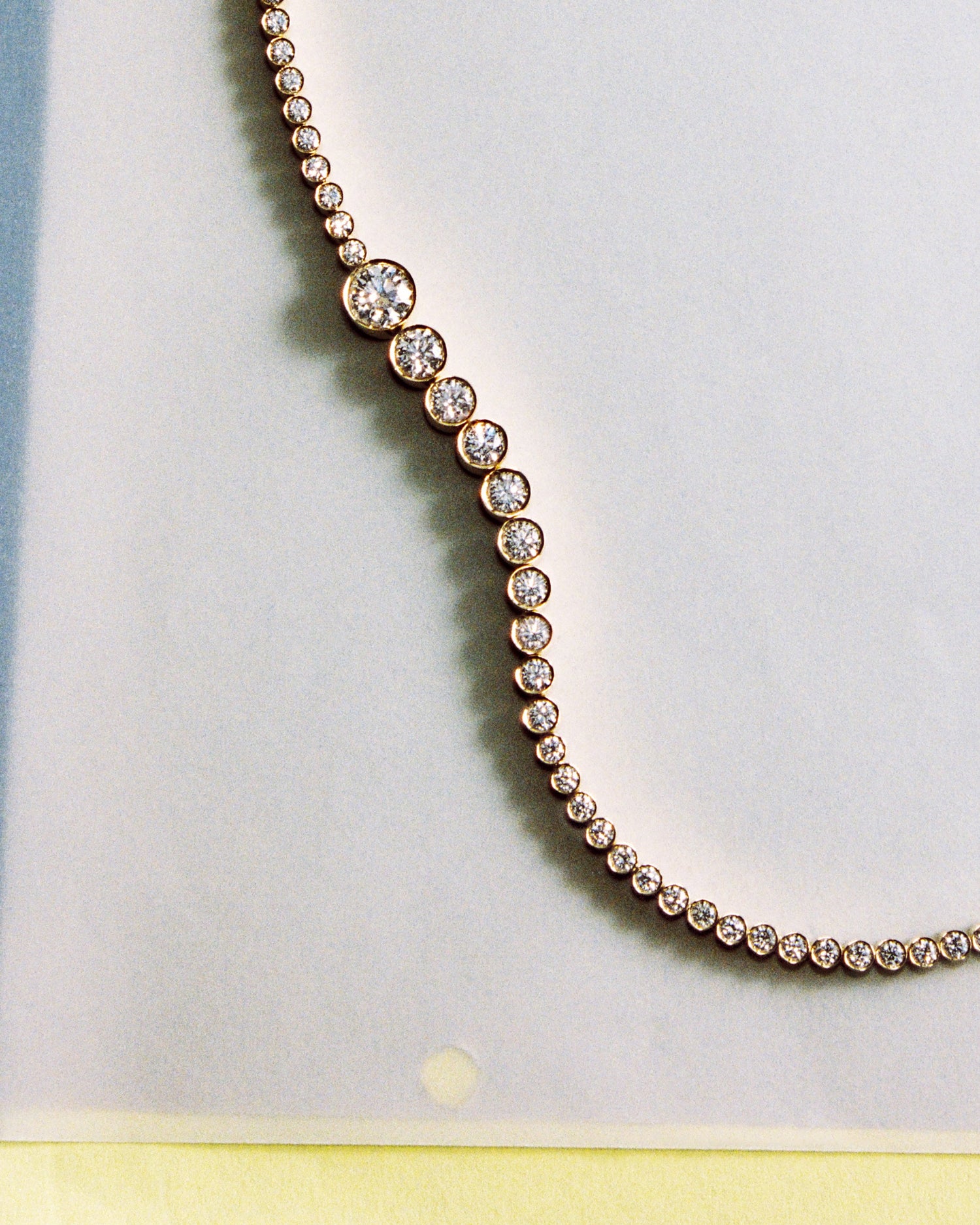 Collier de Tennis Royal necklace.