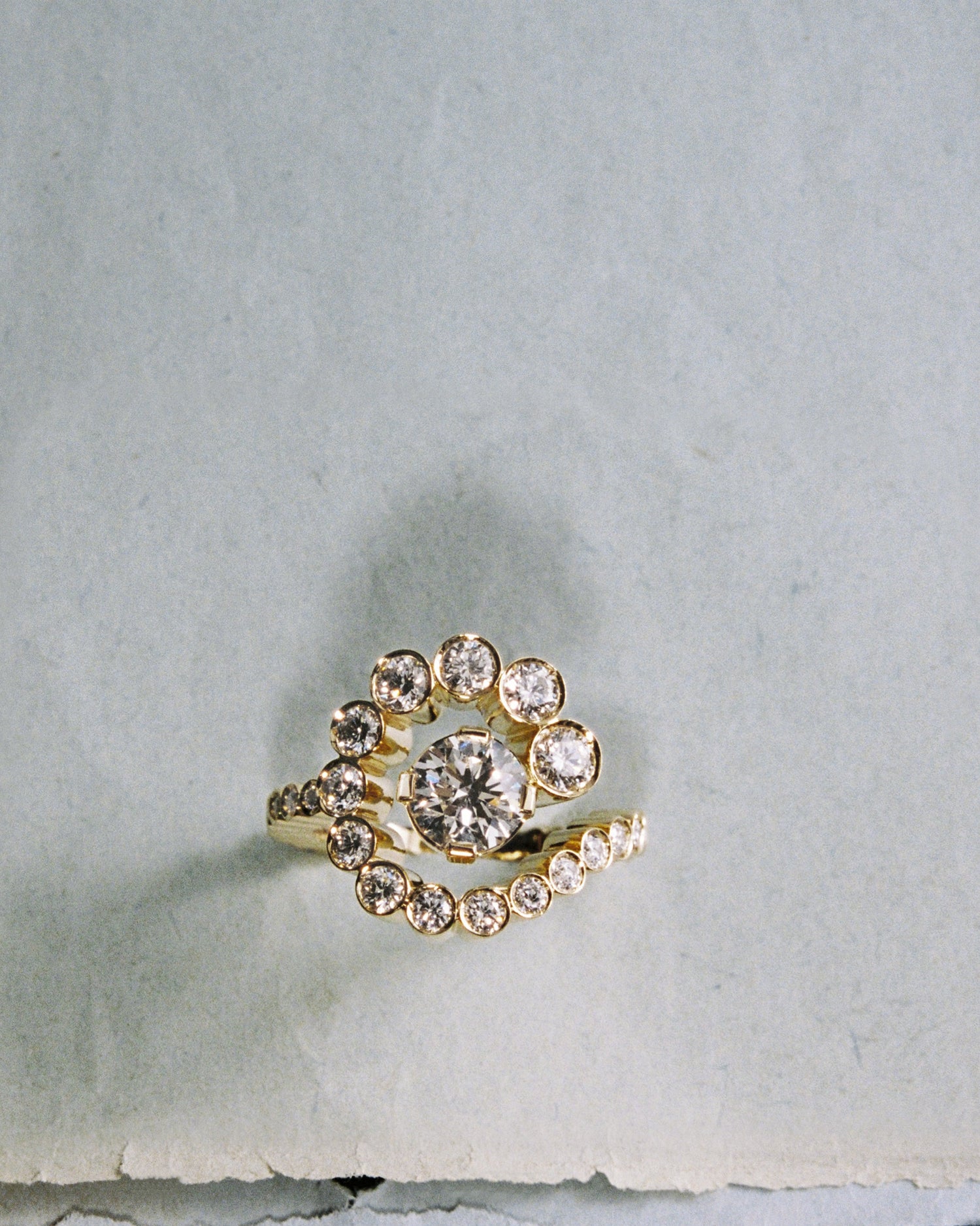 Escargot Ensemble ring.