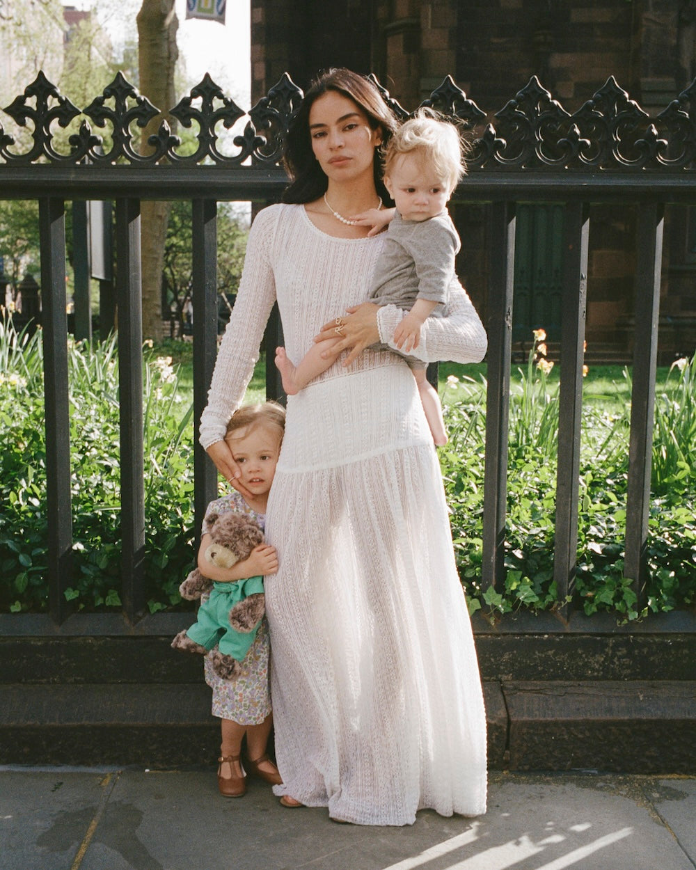 Portrait of Coco Baudelle and Daughter.