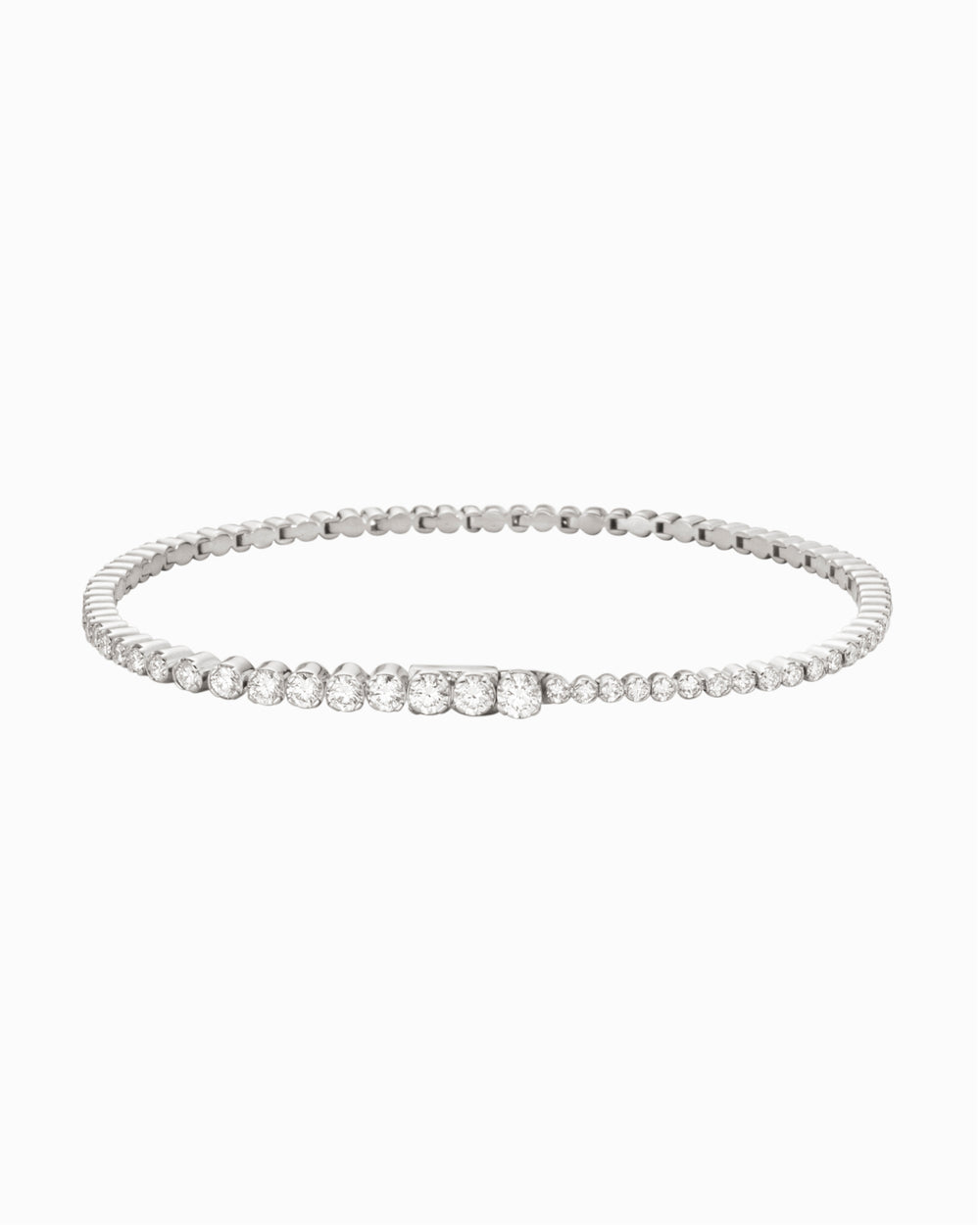 Bracelet de Tennis Nuage Blanc