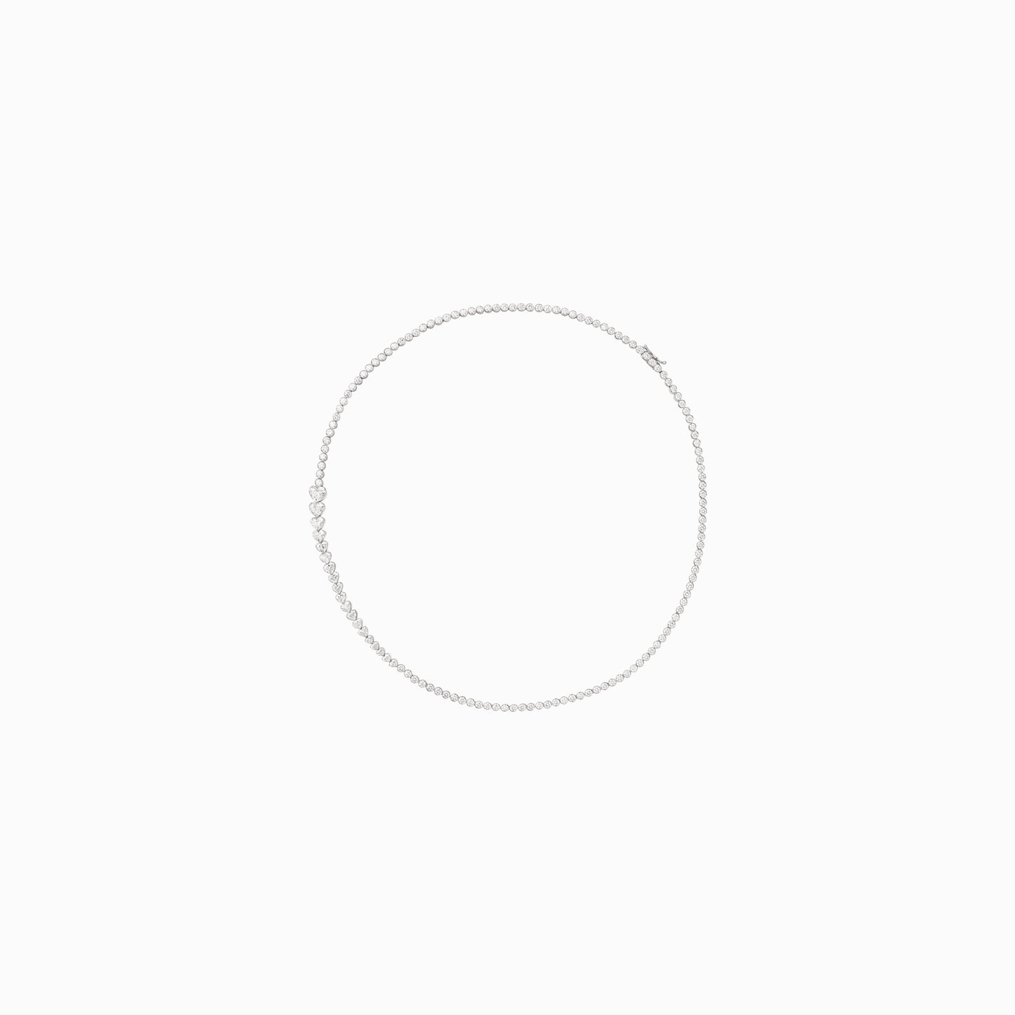 Coeur de Tennis Blanc