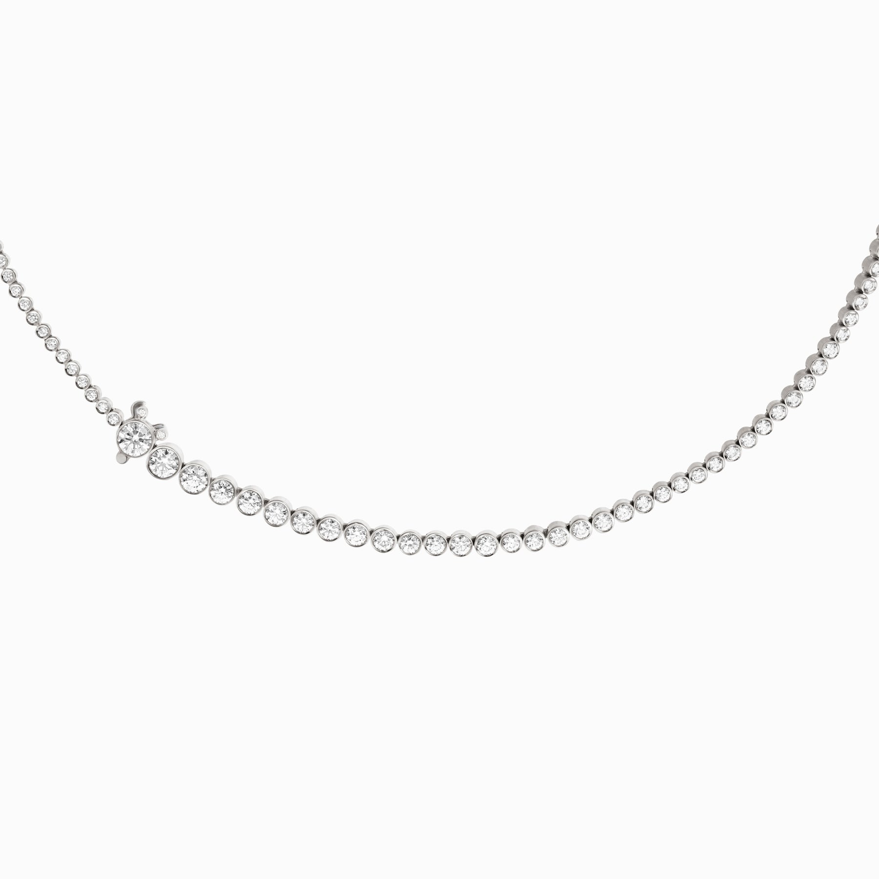 Collier de Tennis Blanc – Sophie Bille Brahe Inc.