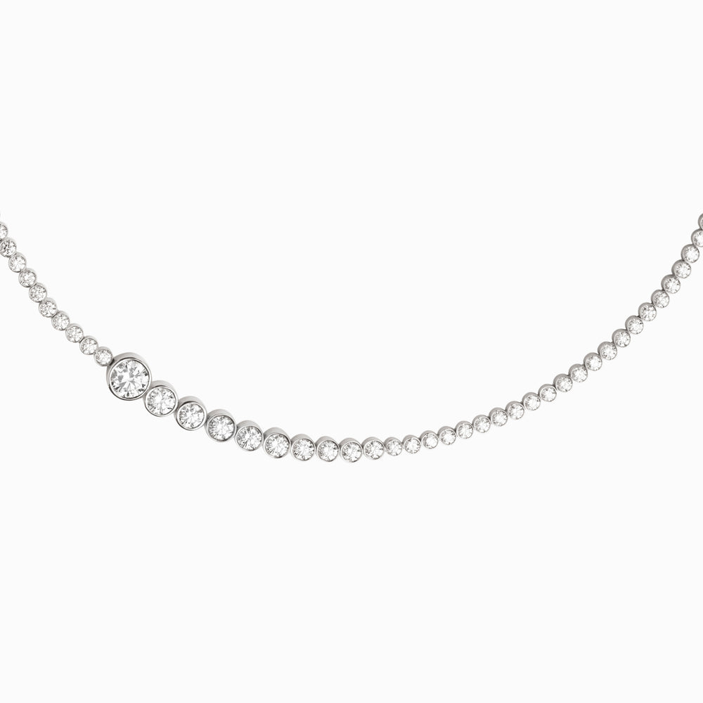 Collier de Tennis Royal Blanc