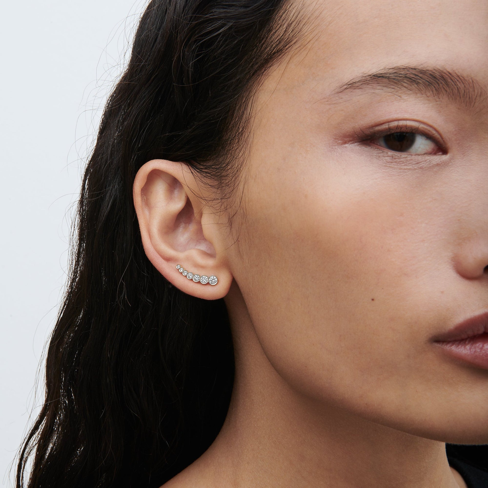 Petit Croissant de Lune Blanc