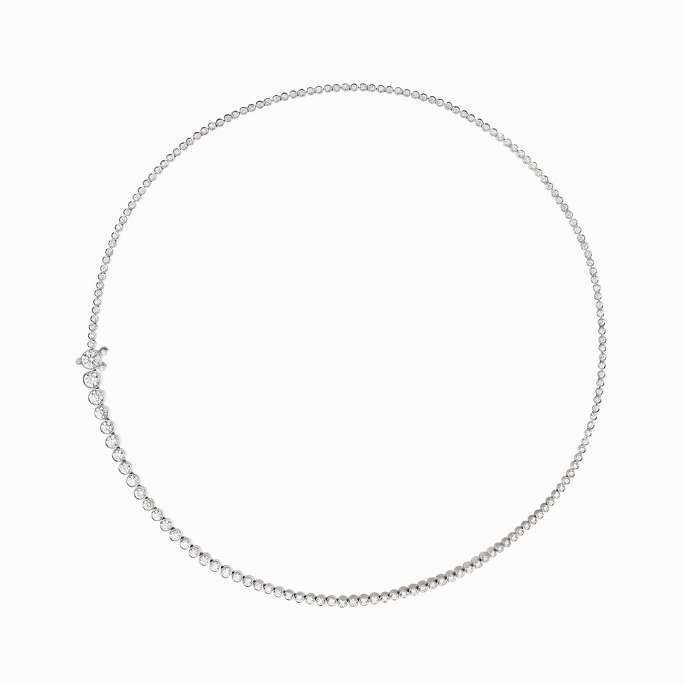 Collier de Tennis Blanc